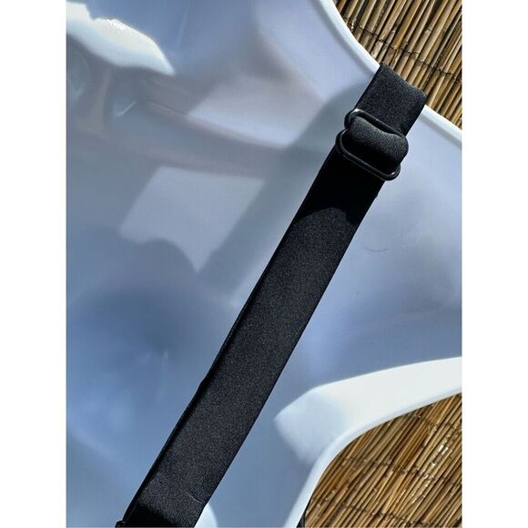 Maxine of Hollywood Skirted One Piece Floral Pink Green Black White Size 12 - Picture 4 of 9